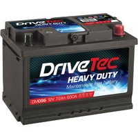 DRIVETEC Nissan Qashqai 096 Car Battery - 3 Year Warranty | DM096 | GSF Car Parts