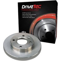 DRIVETEC Rear Solid Brake Disc - 274mm Diameter | DM9029RS | GSF Car Parts