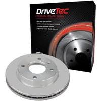 DRIVETEC BMW X6 Front Vented Brake Disc - 364.9mm Diameter | DM9092C | GSF Car Parts