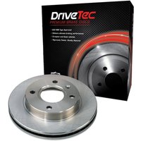 DRIVETEC Front Vented Brake Disc Coated - 336mm Diameter | DM9783 | GSF Car Parts