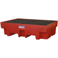 SEALEY Barrel Bund Polyethylene 1220 X 820 X 330mm | DRP12 | GSF Car Parts