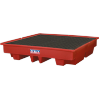 SEALEY Barrel Bund Polyethylene 1280 X 1280 X 275mm | DRP13 | GSF Car Parts