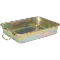 SEALEY Metal Drain Pan 9L | DRPM1 | GSF Car Parts