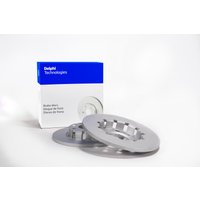 Delphi Ds Ds 5 Rear Solid Brake Disc Pair - 289.7mm Diameter | BG4322 | GSF Car Parts