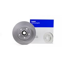 Delphi Renault Scenic Rear Solid Brake Disc - 260mm Diameter | BG9137RS | GSF Car Parts