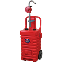 SEALEY Mobile Dispensing Tank 55L With Oil Rotary Pump - Red | DT55RCOMBO1 | GSF Car Parts