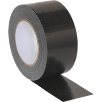 SEALEY Black Duct Tape 75mm X 50M | DTB75 | GSF Car Parts