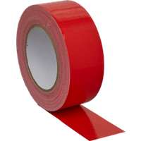 SEALEY Duct Tape 50mm X 50M Red | DTR | GSF Car Parts