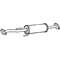 Middle Box/silencer A2a Fits: CHEVROLET MATIZ