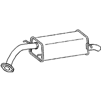 A2A Chevrolet Aveo Rear Box/silencer | GSF Car Parts