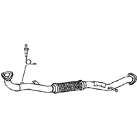 Klarius Chevrolet Tacuma Exhaust- Exhaust Pipe | DW29C | GSF Car Parts