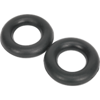 SEALEY Exhaust Mounting Rubbers - L59 X W59 X D13.5 (Pack Of 2) | EX04 | GSF Car Parts