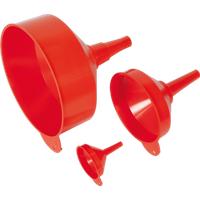 SEALEY Funnel Set 3Pc Fixed Spout | F98 | GSF Car Parts