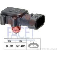 Facet Vauxhall And Opel Corsa Map Sensor | 10.3024 | GSF Car Parts