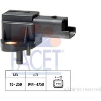 Facet Citroen C5 Map Sensor | 10.3030 | GSF Car Parts
