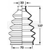 Cv Joint Boot Kit FIRSTLINE Fits: KIA CEE'D (JD)