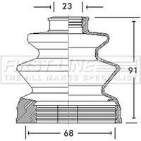 Cv Boot Kit FIRSTLINE Fits: HYUNDAI MATRIX