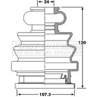 Bellows Kit - Driveshaft FIRSTLINE Fits: VOLKSWAGEN TRANSPORTER
