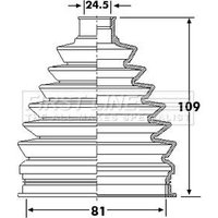 Cv Joint Boot Kit FIRSTLINE Fits: HYUNDAI i10