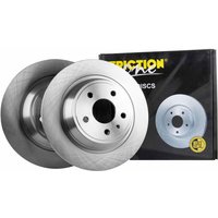 FRICTION1 Rear Brake Disc - 302mm Diameter | FD100003 | GSF Car Parts