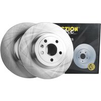 FRICTION1 Land Rover Range Rover Evoque Rear Brake Disc - 317mm Diameter | FD100125 | GSF Car Parts