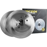 FRICTION1 Land Rover Freelander Rear Brake Disc - 302mm Diameter | FD100221 | GSF Car Parts