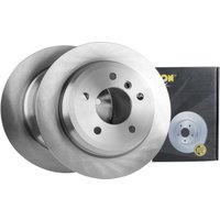 FRICTION1 BMW 3 Series Gran Turismo Rear Brake Disc - 300mm Diameter | FD200199 | GSF Car Parts