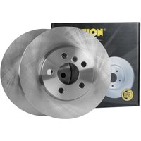 Front Vented Brake Disc Pair Non-coated (oiled) R90 - 294mm Diameter FRICTION1 Fits: BMW 2 Series 218d