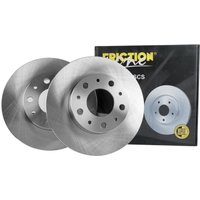FRICTION1 Vauxhall And Opel Movano Front Brake Disc - 280mm Diameter | FD200594 | GSF Car Parts