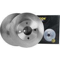 FRICTION1 Ford Fiesta Front Brake Disc - 258mm Diameter | FD200629 | GSF Car Parts