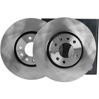 Front Vented Brake Disc Pair Non-coated (oiled) R90 - 308mm Diameter FRICTION1 Fits: Saab 9-3 2.0 SE Turbo
