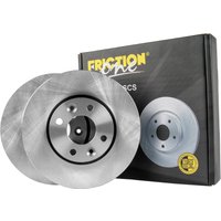 FRICTION1 Dacia Logan Mcv Front Brake Disc - 260mm Diameter | FD200650 | GSF Car Parts