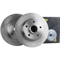 FRICTION1 Nissan Primastar Rear Brake Disc - 280mm Diameter | FD3A0001 | GSF Car Parts