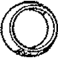 (eg77)sealing Ring(fdg30) Klarius Fits: PEUGEOT 306