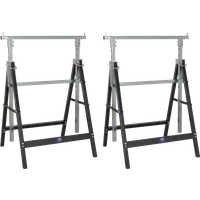 SEALEY Fold Down Telescopic Trestle - 200Kg Capacity - Pair | FDT32 | GSF Car Parts