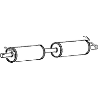A2A Exhaust Pipe | GSF Car Parts Fits: FORD TRANSIT