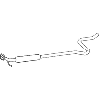 A2A Ford Fiesta Middle Box/silencer | GSF Car Parts