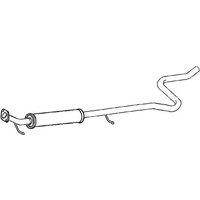 Exhaust Box Centre Pipe A2a Fits: FORD KA PLUS