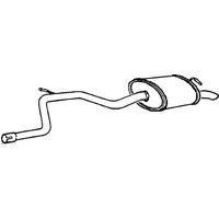 Rear Pipe/silencer A2a Fits: FORD MONDEO
