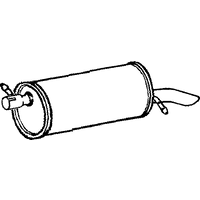 Rear Box/silencer A2a Fits: FORD GALAXY