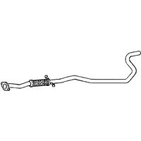 A2A Ford Ka Exhaust Pipe | GSF Car Parts
