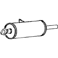 Klarius Exhaust- Middle Box/silencer | FE655W | GSF Car Parts