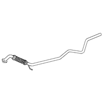 A2A Mazda 2 Exhaust Pipe | GSF Car Parts