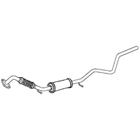 A2A Mazda 2 Middle Box/silencer | GSF Car Parts