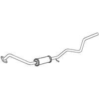Middle Box/silencer A2a Fits: FORD FUSION
