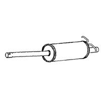 A2A Rear Box/silencer | GSF Car Parts Fits: FORD TRANSIT
