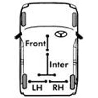 FIRSTLINE Handbrake Cable - Centre | FKB1640 | GSF Car Parts