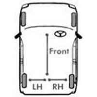 FIRSTLINE Handbrake Cable - Front | FKB2633 | GSF Car Parts