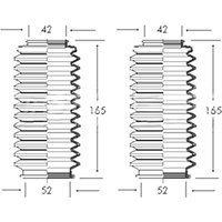 FIRSTLINE Steering Bellow | FSG3017 | GSF Car Parts