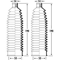 FIRSTLINE Renault Megane Steering Bellow | FSG3362 | GSF Car Parts